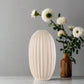Fenton Embossed Column Ceramic Vase