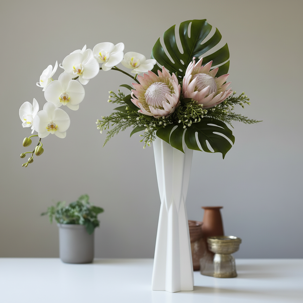 Jorin Starry Design Ceramic Vase