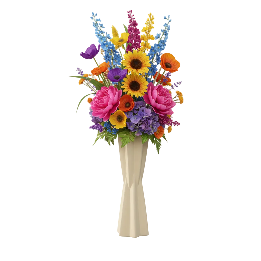 Jorin Starry Design Ceramic Vase