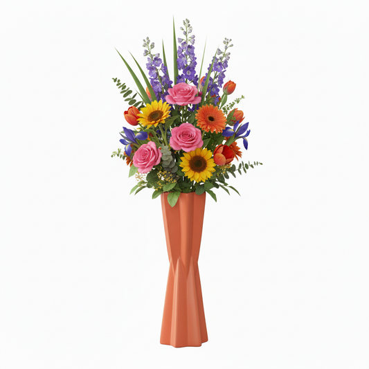 Jorin Starry Design Ceramic Vase
