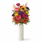 Daven Embossed Column Ceramic Urn Vase