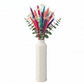 Daven Embossed Column Ceramic Urn Vase