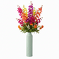Daven Embossed Column Ceramic Urn Vase