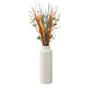 Daven Embossed Column Ceramic Urn Vase