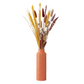 Daven Embossed Column Ceramic Urn Vase
