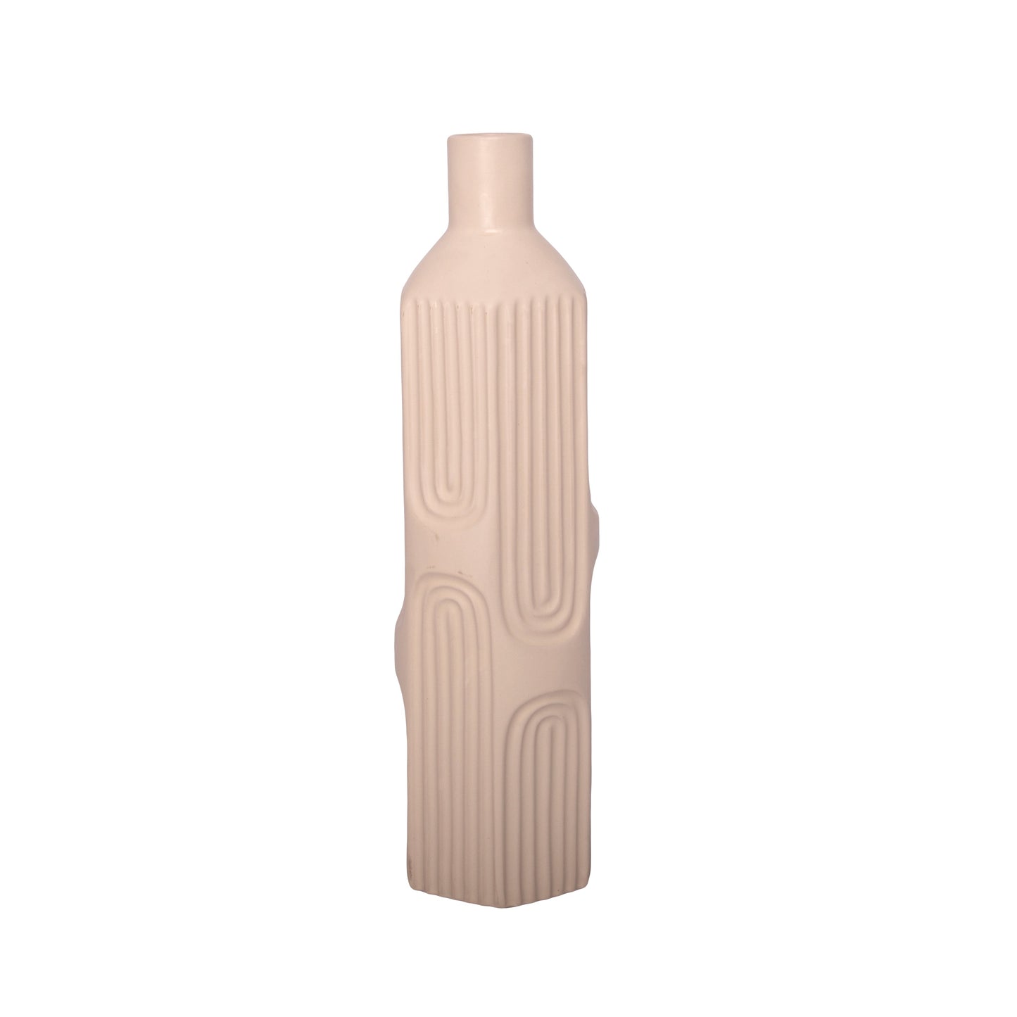 Ardelle Ceramic Square Bottle Vase