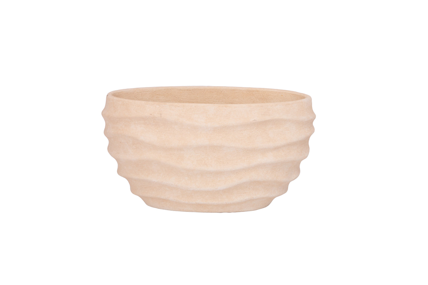 Terracotta Pot Cream-7.50"H