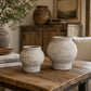 Talia Textured Bulbous Terracotta Vase