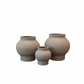 Talia Textured Bulbous Terracotta Vase