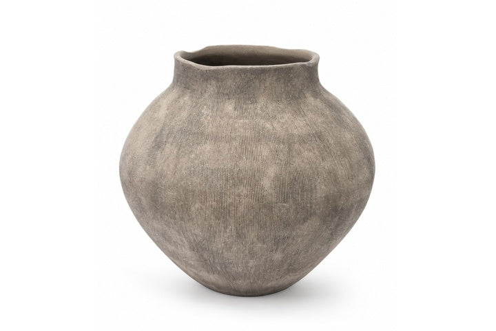 Nuelle Textured Terracotta Vase