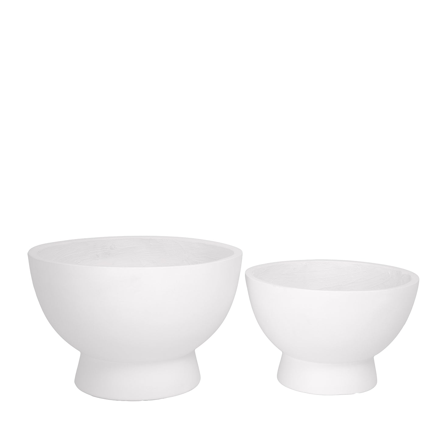 Kyric Black Fiberclay Planters (Set of 2)