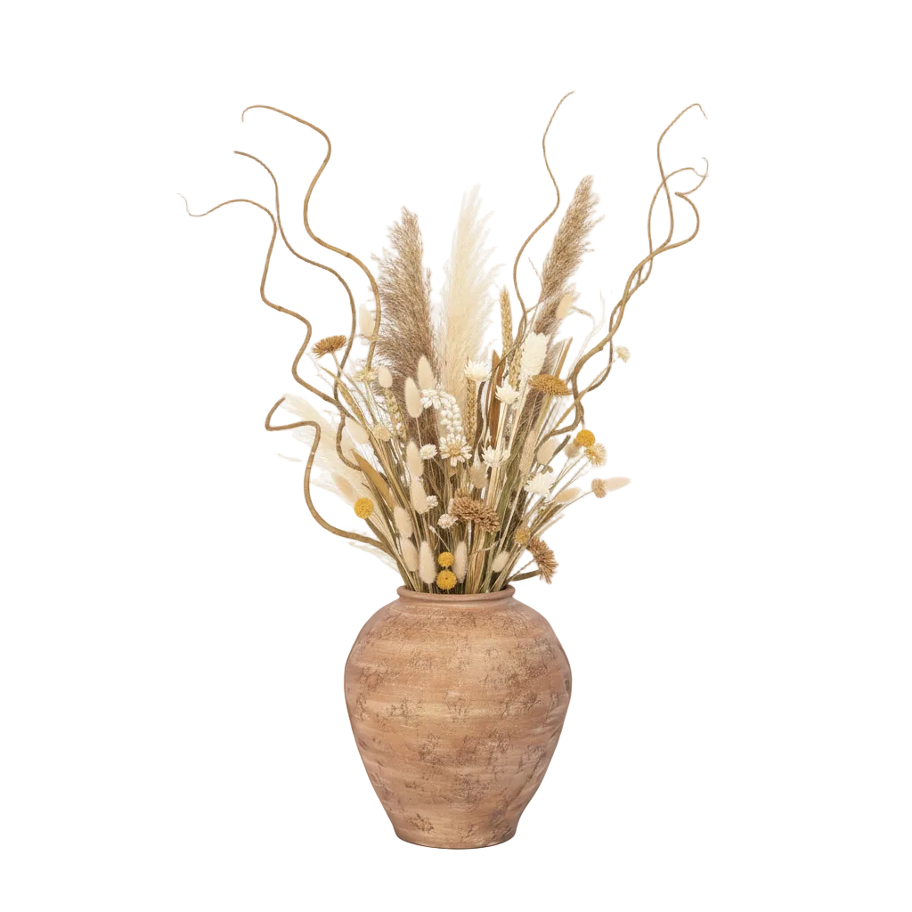 Dewi Handcrafted Rustic Planter