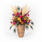 Nithya Handcrafted Cylindrical Textured Vase