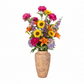 Nithya Handcrafted Cylindrical Textured Vase