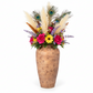 Chanda Tall Handcrafted Cylindrical Textured Vase