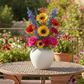 Zahra Handcrafted Textured Ceramic Vase