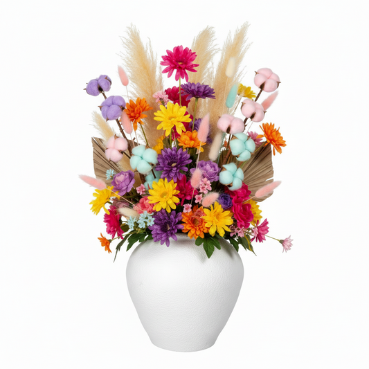 Shirin Handcrafted Textured Ceramic Vase