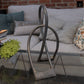 Lois Metal Abstract Décor (Set of 2)