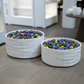 Mylana Textured Cylindrical Ceramic Planter (Set of 2)