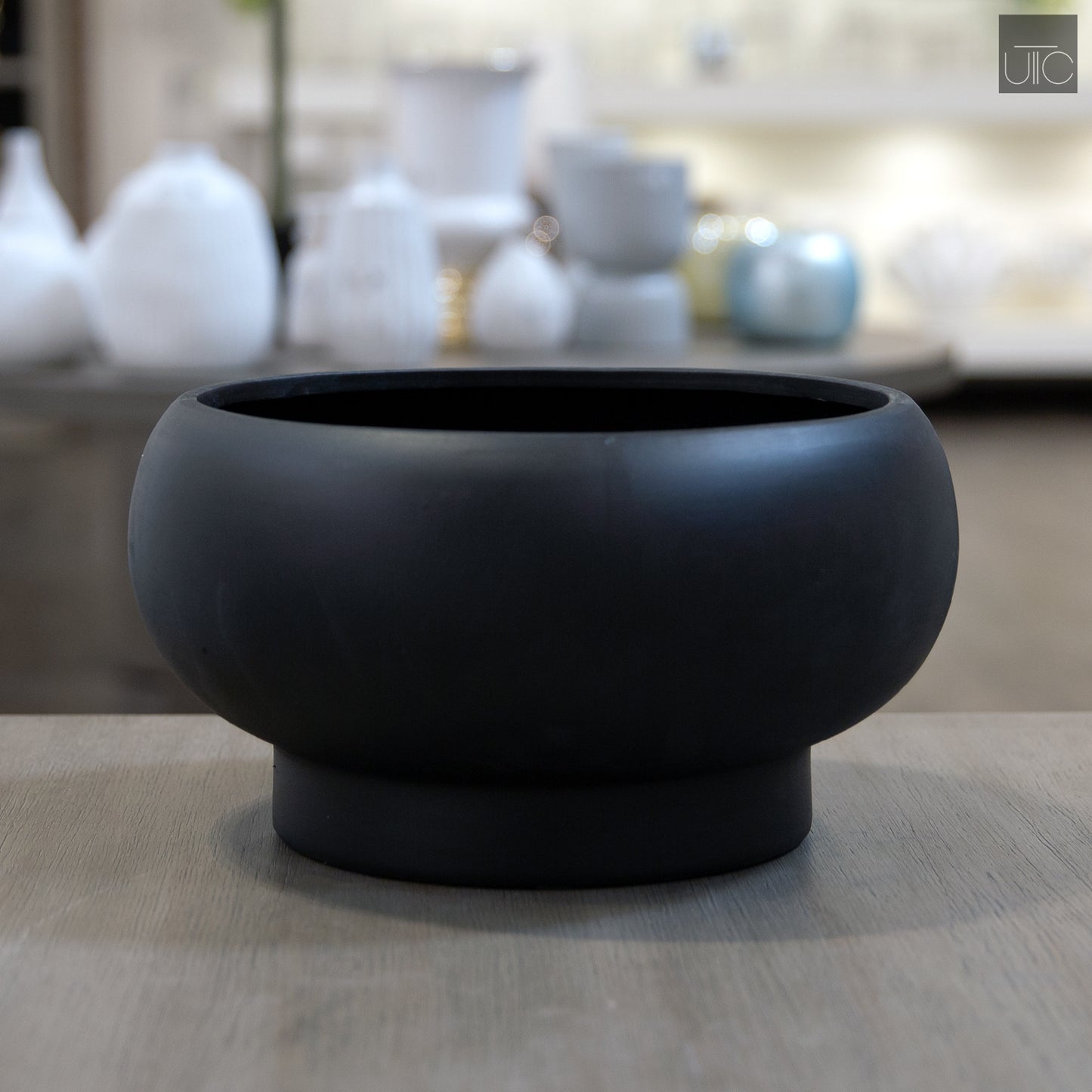 Raz Mushroom Compote Terracotta Planter