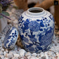 Adeline Ceramic Chinoiserie Ginger Jar