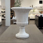 Klavdia Classical Pedestal Urn Planter with Decorative Rim