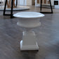 Aluna Classical Campagna Fiberglass Urn Planter with Pedestal