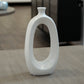 Nelya Sculptural Donut Ceramic Vase