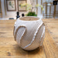 Lorah Ceramic Rustic Wave Vase