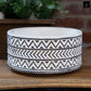 Mara Ceramic Wide Round Tribal Pot