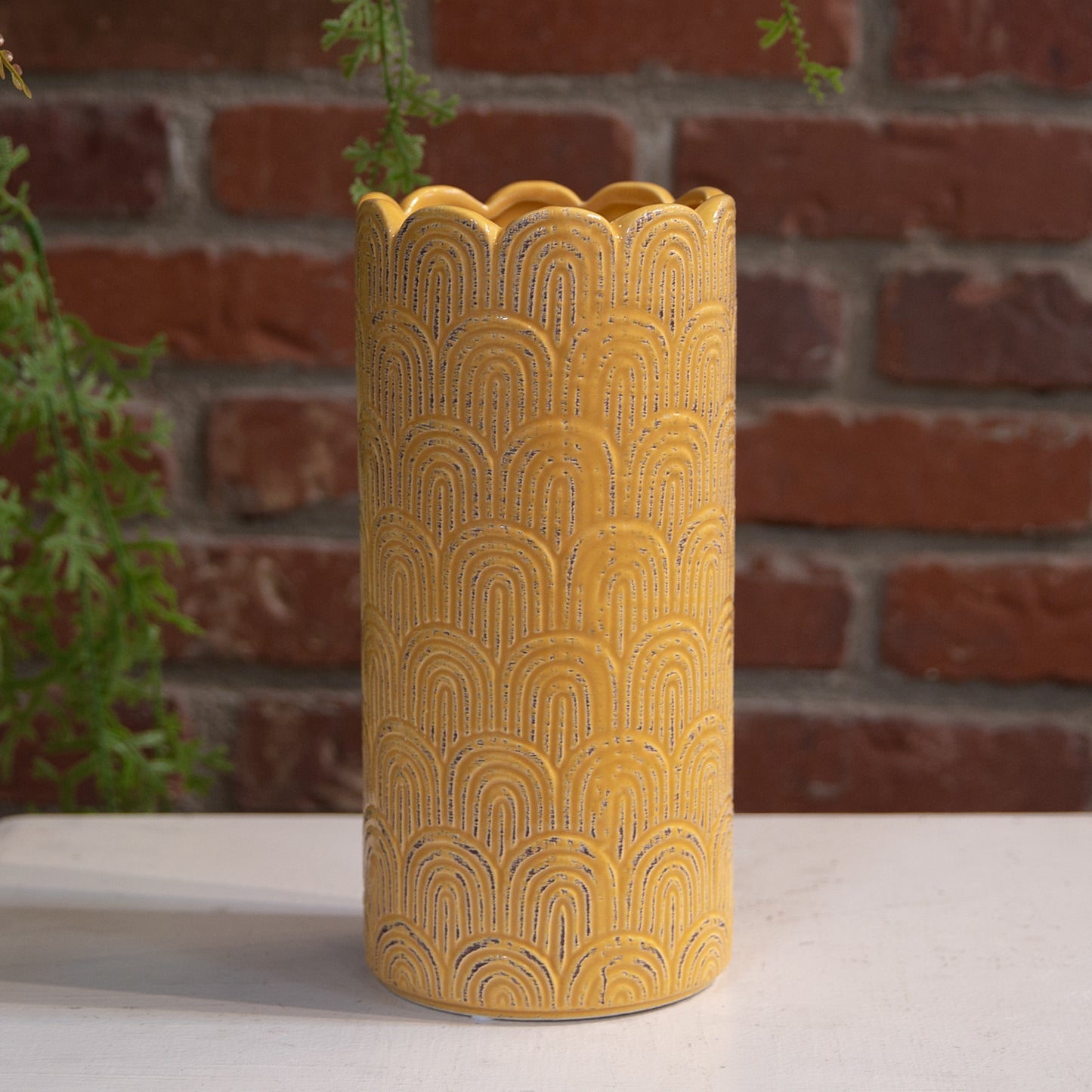 Wesla Glossy Ceramic Vase