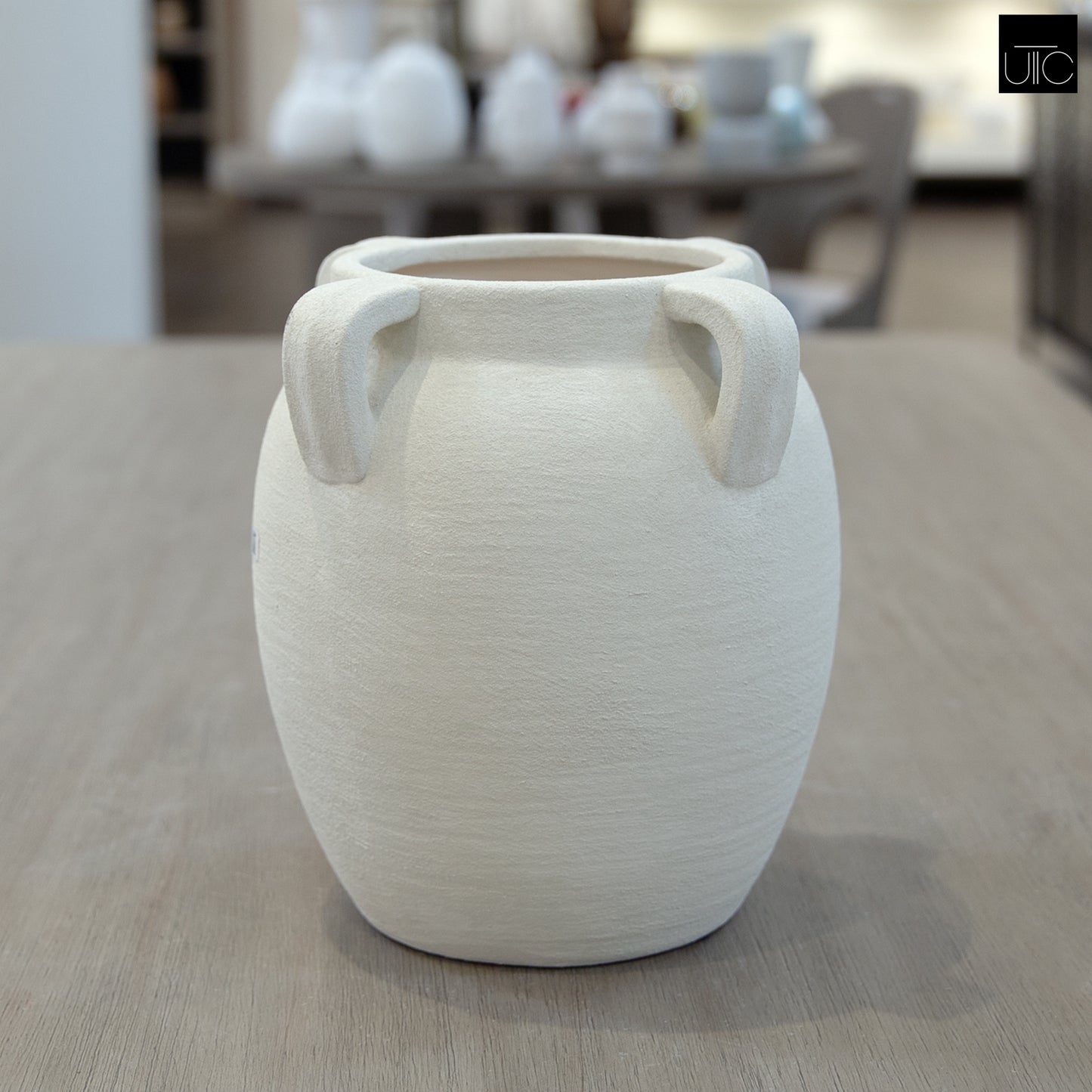 Aldora Multi-Handle Amphora Clay Jar