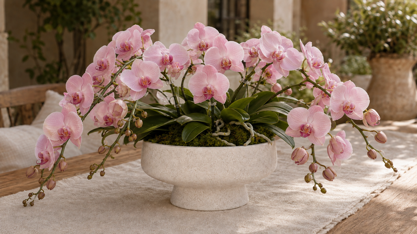 Mystique Ceramic Footed Bowl