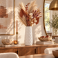 Nicolette Ceramic Round Vase