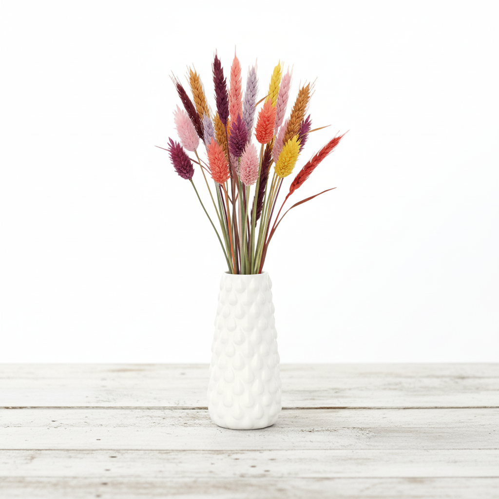Nicolette Ceramic Round Vase