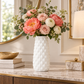 Nicolette Ceramic Round Vase