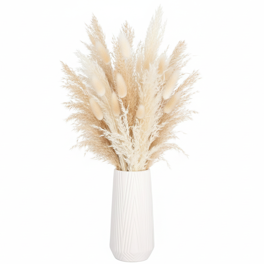 Eriana Ceramic Round Cylinder Vase