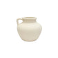 Yona Bellied Ceramic Vase with Single Loop Handle