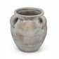 Achilles Round Ceramic Vase with Handles