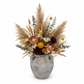 Achilles Round Ceramic Vase with Handles