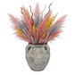 Achilles Round Ceramic Vase with Handles