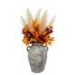 Alizée Round Ceramic Vase with Handles