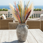 Alizée Round Ceramic Vase with Handles