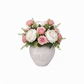 Adva Ceramic Rounded Matte Textured Vase
