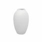 Laci Tall Ovoid Ceramic Vase with Textured Striations