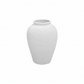Dusti Ceramic Textured Vase with Rounded Body & Tapered Neck