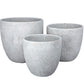 Azalea Handcrafted Cement Planter Set (Set of 3)