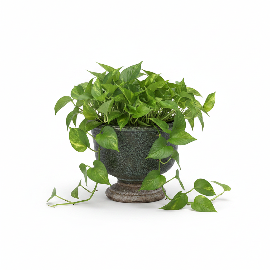 Sereia Pedestal Ceramic Planter with Layered Glaze