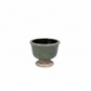 Sereia Pedestal Ceramic Planter with Layered Glaze