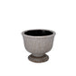 Sereia Pedestal Ceramic Planter with Layered Glaze
